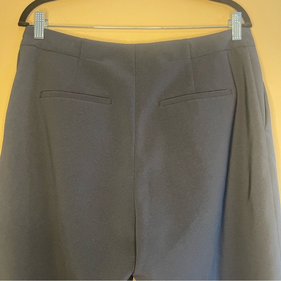 H&M Navy Sailor Flare Pants Size 14 - Picture 4 of 7